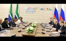 President Cyril Ramaphosa leads South African delegation to the first Russia-Africa Summit in Sochi in the Russian Federation. The forum will focus on key areas of cooperation between Russia and African countries. Picture: GCIS.