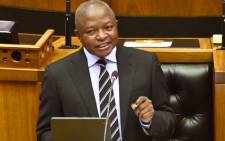 Deputy President David Mabuza during a question and answer session in the National Assembly on 9 December 2021. Picture: @PresidencyZA/Twitter