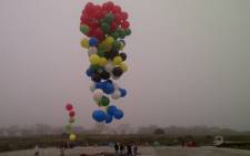 The Balloon Run took place in Cape Town on 6 April 2013. Picture: Renee de Villiers/EWN