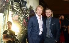 FILE: Director Michael Bay and Actor Jack Reynor at the Miami Special Screening of “Transformers: Age of Extinction” at Aventura Mall on 26 June 2014. Picture: Facebook.