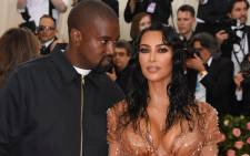 FILE: Kim Kardashian and Kanye West arrive for the 2019 Met Gala at the Metropolitan Museum of Art on 6 May 2019, in New York. Picture: AFP