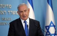 FILE: Israeli Prime Minister Benjamin Netanyahu cried foul against any bid by the ICC to investigate "fake war crimes". Picture: AFP