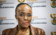 Minister of Transport Sindisiwe Chikunga at a media briefing on 20 July 2023. The briefing focussed on the recent AARTO ruling, and the torching of trucks. Chikunga also spoke about the Joburg CBD gas explosion. Picture: Rejoice Ndlovu/Eyewitness News