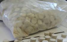 FILE: Mandrax tablets. Picture: Twitter/@SAPoliceService.