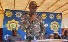 National Police Commissioner Khehla Sitole. Picture: @SAPoliceService/Twitter