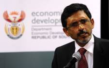 Economic Development Minister Ebrahim Patel. Picture: Werner Beukes/SAPA