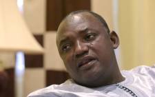 Gambian President-elect Adama Barrow. Picture: AFP