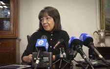 FILE: Cape Town Mayor Patricia de Lille addresses the media after a motion of no confidence against her was withdrawn in the city council on 26 July 2018. Picture: Cindy Archillies/EWN