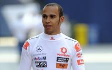 Mercedes' new driver Lewis Hamilton. Picture: AFP.