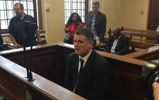 FILE: Jason Rohde in the Stellenbosch Magistrate's Court on 27 January 2016. Picture: Petrus Botha/EWN