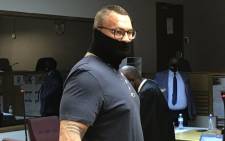 Zane Kilian appeared in the Bellville Regional Court on 18 March 2021 for the verdict on his bail application related to the murder case of Anti-Gang Unit detective, Charl Kinnear. Picture: Kevin Brandt/Eyewitness News