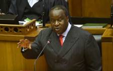 Finance Minister Tito Mboweni delivers the Medium-Term Budget Policy Statement in Parliament on 30 October 2019. Picture: @TreasuryRSA/Twitter