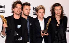 Louis Tomlinson, Liam Payne, Niall Horan and Harry Styles of the boy band One Direction at the Billboard Music Awards in Las Vegas in May 2015. Picture: AFP.
