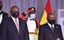  A State Banquet held in honour of President Cyril Ramaphosa hosted by Ghana President Nana Addo Dankwa Akufo-Addo at the Jubilee House in Accra on the occasion of the State Visit to Ghana. Picture: GCIS.