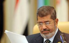 Egypt's ousted president Mohamed Morsi. Picture: EWN.