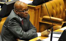 FILE: President Jacob Zuma in Parliament. Picture: GCIS.