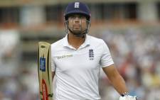FILE: England’s Captain Alastair Cook. Picture: AFP.