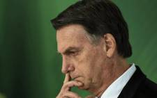 FILE: President Jair Bolsonaro announced the decree on the eve of Brazil's Independence Day, when his supporters are set to take to the streets of major cities throughout the country. Picture: AFP.