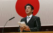Japanese Prime Minister Shinzo Abe. Picture: EPA.