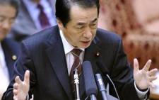 Japan Prime Minister Naoto Kan. AFP