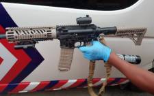 A view of the paintball gun used to attack paramedics in Durban. Picture: ER24.
