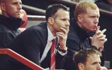 FILE: Former Manchester United winger and assistant manager Ryan Giggs, centre left. Picture: Facebook.com.