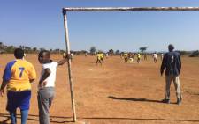 Soccer tournament in protest against elections underway in Vuwani. Picture: Masa Kekana/EWN