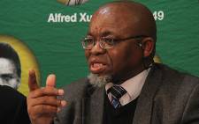 ANC Secretary General Gwede Mantashe addressing a media conference at Luthuli House on 12 June, 2011. Picture: Taurai Maduna/EWN
