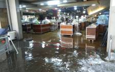 Food Lovers Market in Lenasia was affected by a hailstorm on 30 December 2017. Picture: Faizel Patel/EWN.