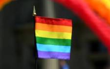 FILE: A small rainbow flag, representing equality for members of the LGBTI community. Picture: Stock.XCHNG