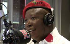 EFF leader Julius Malema. Picture: EWN.