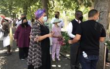 Members of the public say it’s worth spending their New Year’s Eve in line to honour Archbishop Desmond Tutu. Picture: Lauren Isaacs/Eyewitness News.