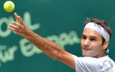 Bookmakers have given third seed Federer an 8-1 chance of winning. Picture: AFP.