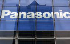 JAPAN, Tokyo : Panasonic logo is displayed outside of the Panasonic Centre building, the company's showroom in Tokyo on May 10, 2013. Picture:  