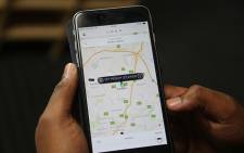 FILE: The online ride-hailing service Uber has experienced much resistance from traditional meter cab drivers around the world. Picture: EWN.