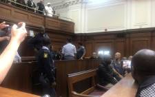 Judge Gayaat Salie-Hlophe sentenced Luyanda Botha to three life terms and five years for defeating the ends of justice. Picture: Lizell Persens/EWN