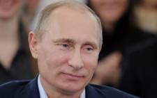 FILE: President Vladimir Putin signed laws completing Russia's annexation of Crimea on Friday. Picture: AFP