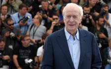 British actor Michael Caine poses during a photocall for the film 'Youth' at the 68th Cannes Film Festival in Cannes on 20 May 2015. Picture: AFP.