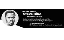 The 19th annual Steve Biko Memorial Lecture. Picture: @SteveBikoFoundation/Twitter
