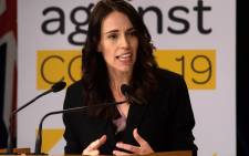 FILE: New Zealand's Prime Minister Jacinda Ardern speaks to the media during a press conference one day before the country goes on lockdown to stop any progress of the COVID-19 coronavirus, at Parliament in Wellington on 24 March 2020. Picture: AFP.
