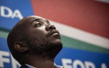 DA leader Mmusi Maimane seen on 20 October 2019 after Helen Zille was announced as the party's new Federal Council chair. Picture: Sethembiso Zulu/EWN