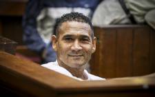 Geweld and 17 others appeared at the Western Cape High Court facing 166 charges including murder, attempted murder, conspiracy to commit murder. Picture: Thomas Holders/EWN.