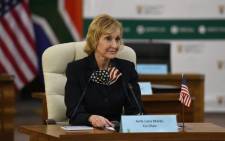 Lana Marks, the US Ambassador to South Africa, attends the 11th South Africa – United States Annual Bilateral Forum on 9 September 2020. Picture: @DIRCO_ZA/Twitter