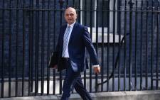 FILE: Britain's Home Secretary Sajid Javid arrives at 10 Downing Street in central London for the weekly cabinet meeting on 8 May 2018. Picture: AFP