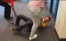 FILE: A brawl broke out between two men at the Cape Quarter after racist slurs were allegedly uttered on 1 November 2014. Picture: YouTube.