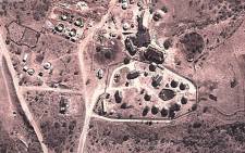 A 2010 aerial view of Nkandla. Picture: Google Earth.