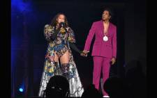 Jay Z and Beyonce perform at the Global Citizen Festival on 2 December 2018 at the FNB Stadium. Picture: Supplied.