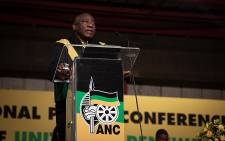FILE: Cyril Ramaphosa at the ANC's sixth national policy conference. Picture: Xanderleigh Dookey Makhaza/Eyewitness News