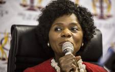 FILE: Advocate Public protector Thuli Madonsela held her last press briefing as the country's public protector in Pretoria on 14 October 2016. Picture: Reinart Toerien/EWN