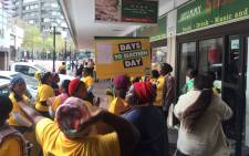 FILE: Disgruntled ANC members from Kanana, Europe and Barcelona in Gugulethu staged a protest at the party’s offices over the selection of candidates for the elections. Picture: Xolani Koyana/EWN